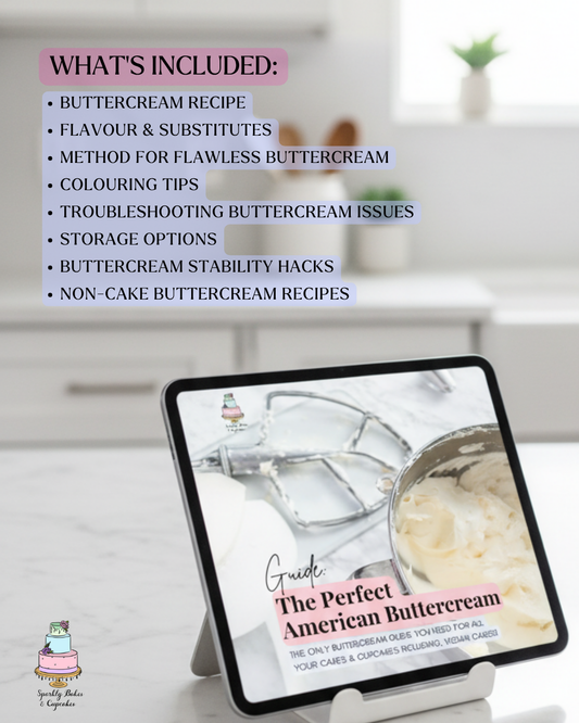 Perfect American Buttercream Cake Guide - Instant Digital Download