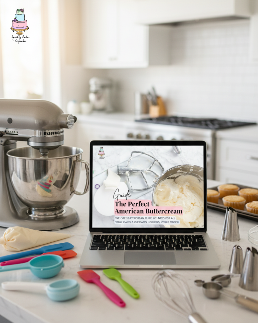 Perfect American Buttercream Cake Guide - Instant Digital Download