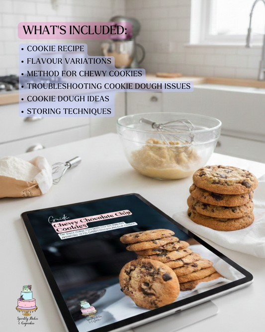 Chewy American Chocolate Chip Cookie Guide - Instant Digital Download